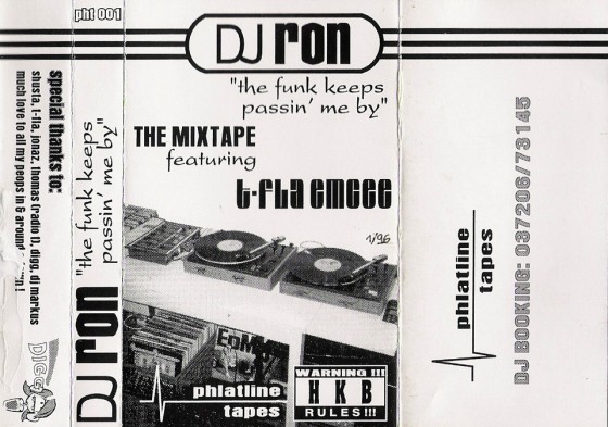 PHT001 #DJ Ron – The Funk Keeps Passin Me By Mixtape (1996).