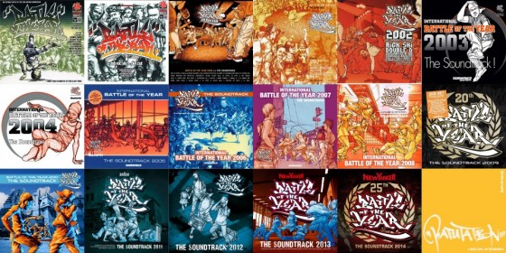 Soundtracks „Battle Of The Year“ (1997 – 2014).