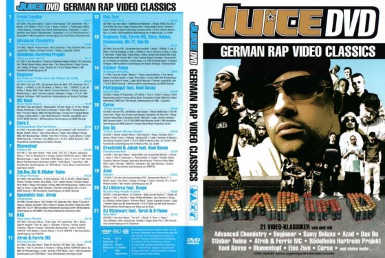 Juice 02/2005 – German Rap Video Classics DVD.