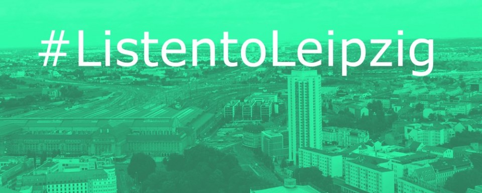 #RapOhneLeipzig & #ListentoLeipzig.