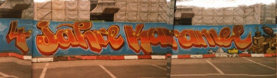 4 Jahre Karamel Graffiti – Joy, Dose & Karamel Crew (1999).